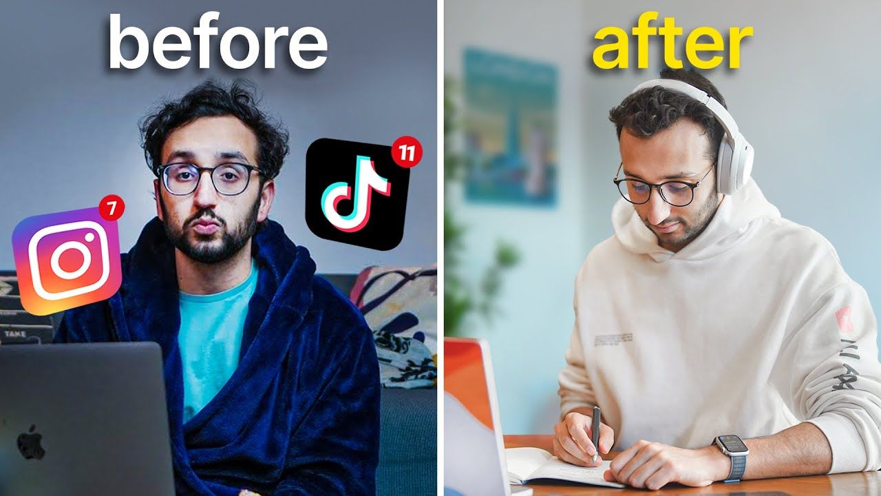 Before After thumbnail template